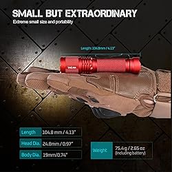 ACEBEAM TAC AA 2.0 Longest-Range AA Flashlight 360