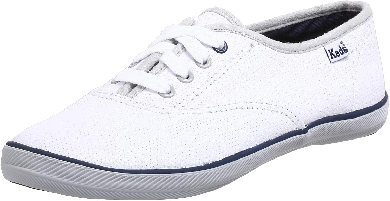 keds perforated leather sneakers