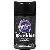Wilton Sparkling Sugar Decorating Sprinkles, 3.25 oz., Black