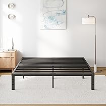 Amazon.com: COMASACH King Bed Frame Heavy Duty,14