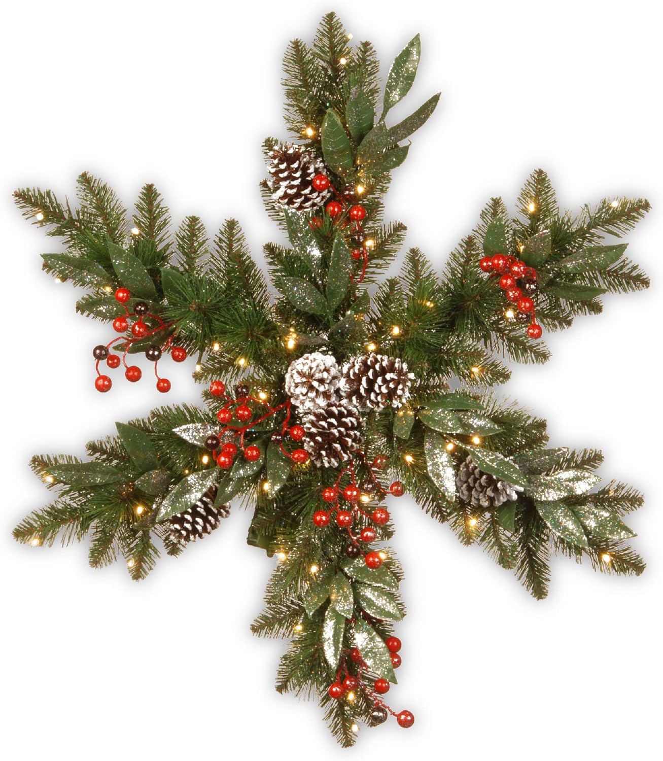 Pre Lit Outdoor Christmas Wreath Battery Operated  Christmas Gardens 2021