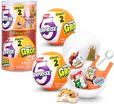5 Surprise Mega Gross Minis 2 Pack Mystery Toys ZURU Boys Age 3+ Collectible