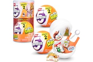 5 Surprise Mega Gross Minis Series 2 (2 Pack) by ZURU Boys, Mystery, Collectible, Mini, Parody, Slime