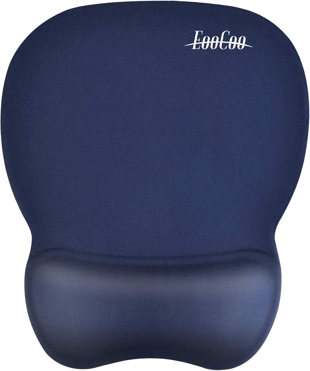 EooCoo Mouse Mat with Gel Pad Wrist Support, Gaming Mouse Pad, Ergonomic Mousepad with Wrist Support & Non-Slip PU Base