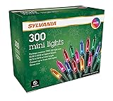 SYLVANIA Christmas Lights, Multi 300 (2x150) Light