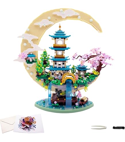 小物 sakura Amazon.com: NEWABWN Cherry Blossom Bonsai Tree Mini Micro Building