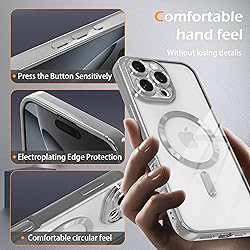 IAIYOXI Magnetic Clear Case for iPhone 8 with Full