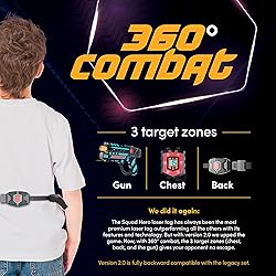 Squad Hero Rechargeable Laser Tag 360° Sensors