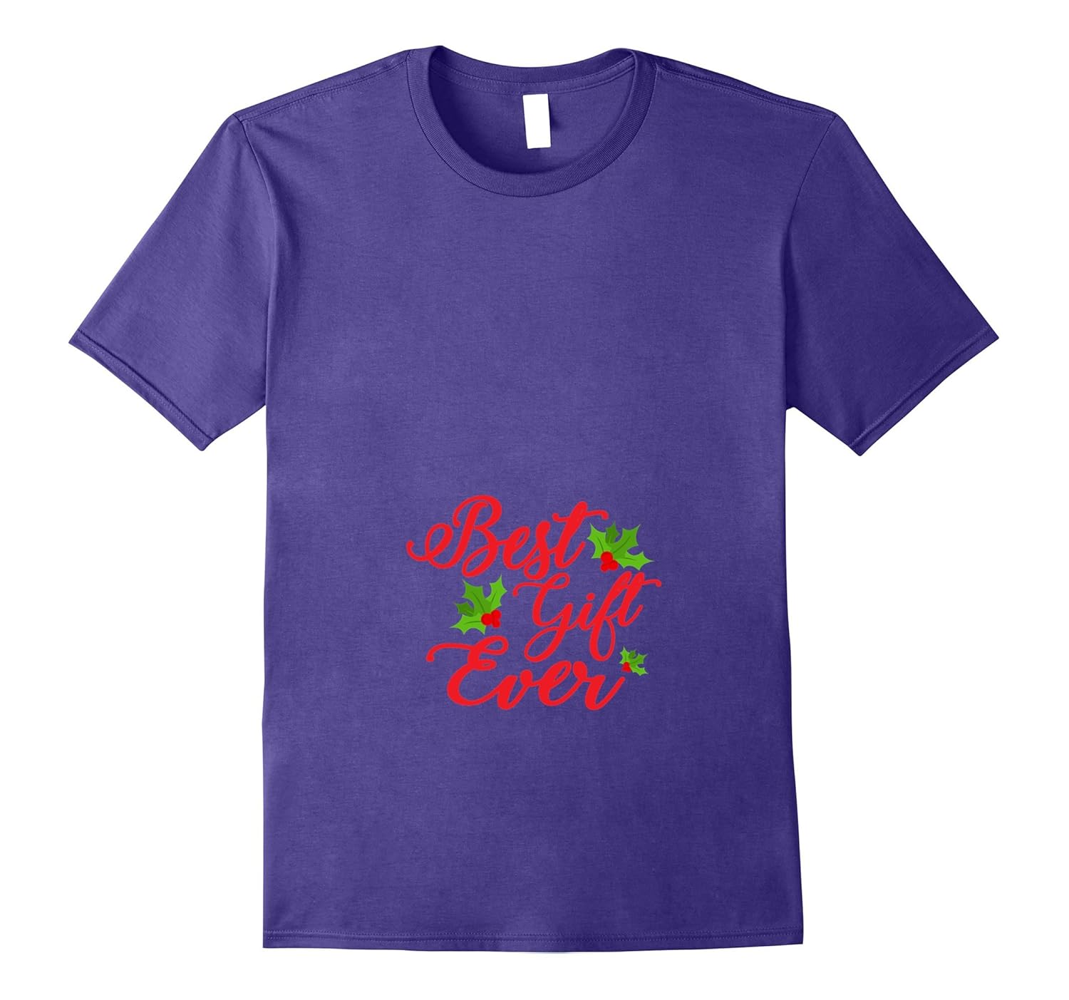 Maternity Best Gift Ever Shirt Christmas Bump Pregnancy Tee-ANZ