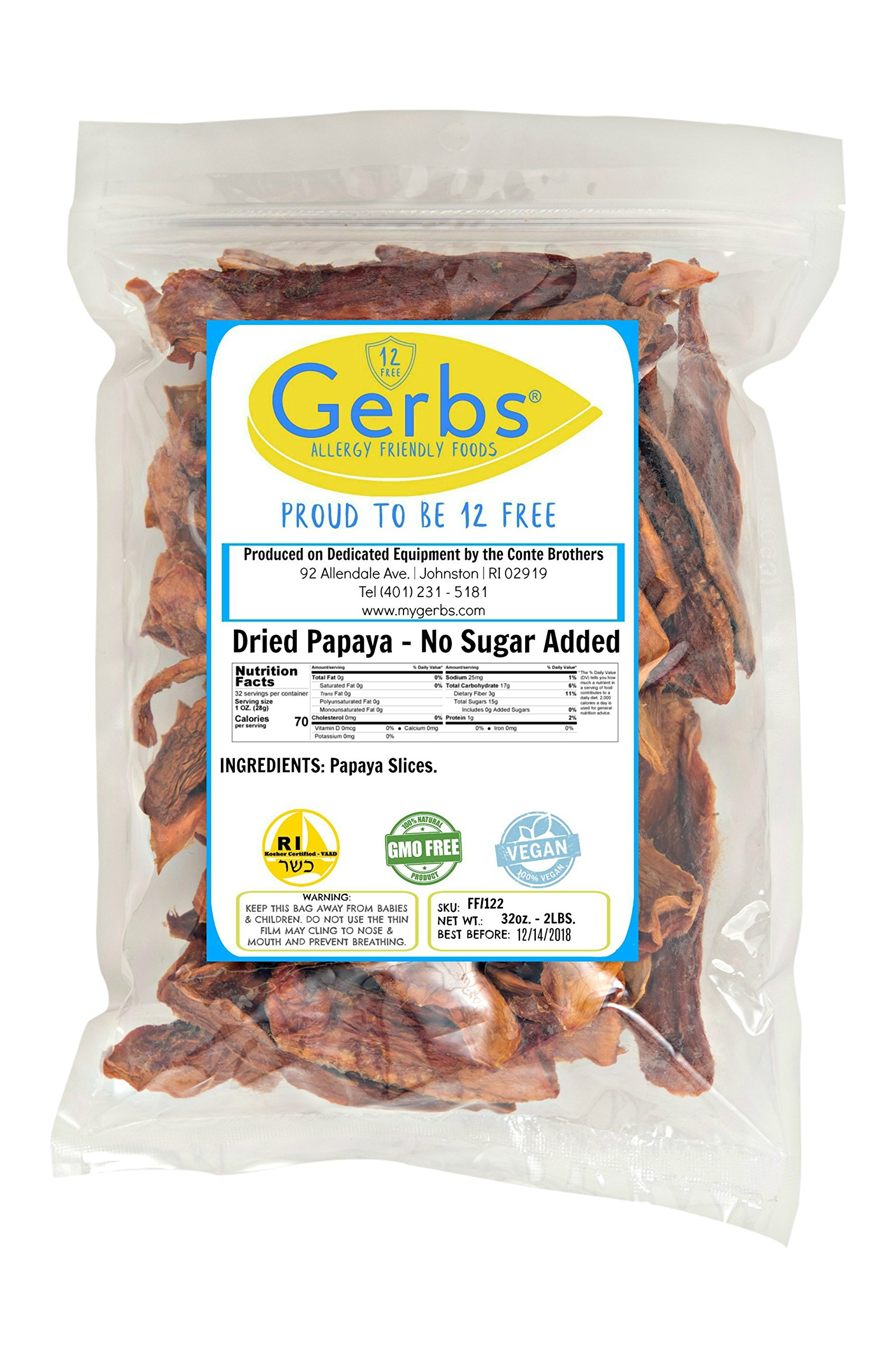 Dried Mango No Sugar Added, 2 LBS Preservative Free