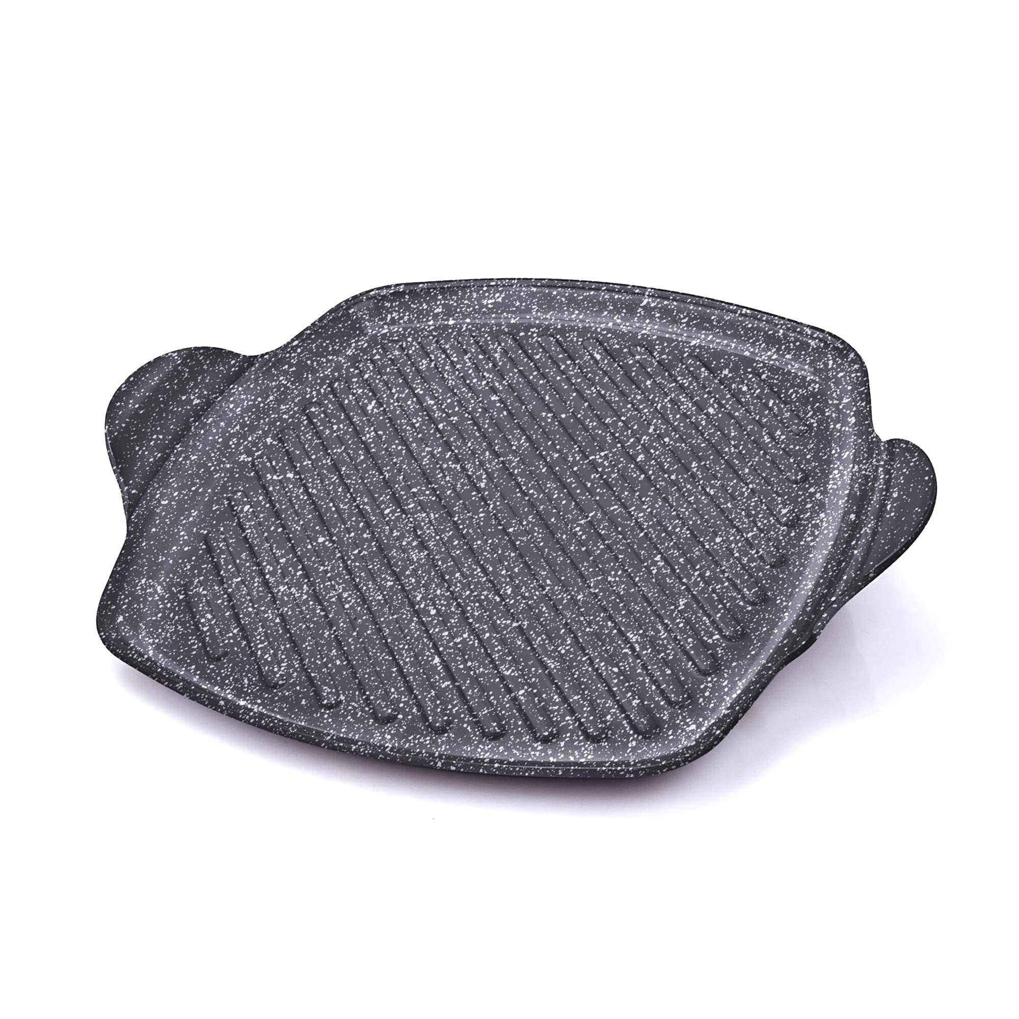 Currency Taste Grill, Square, Aluminium, Grey, 25/25 CM