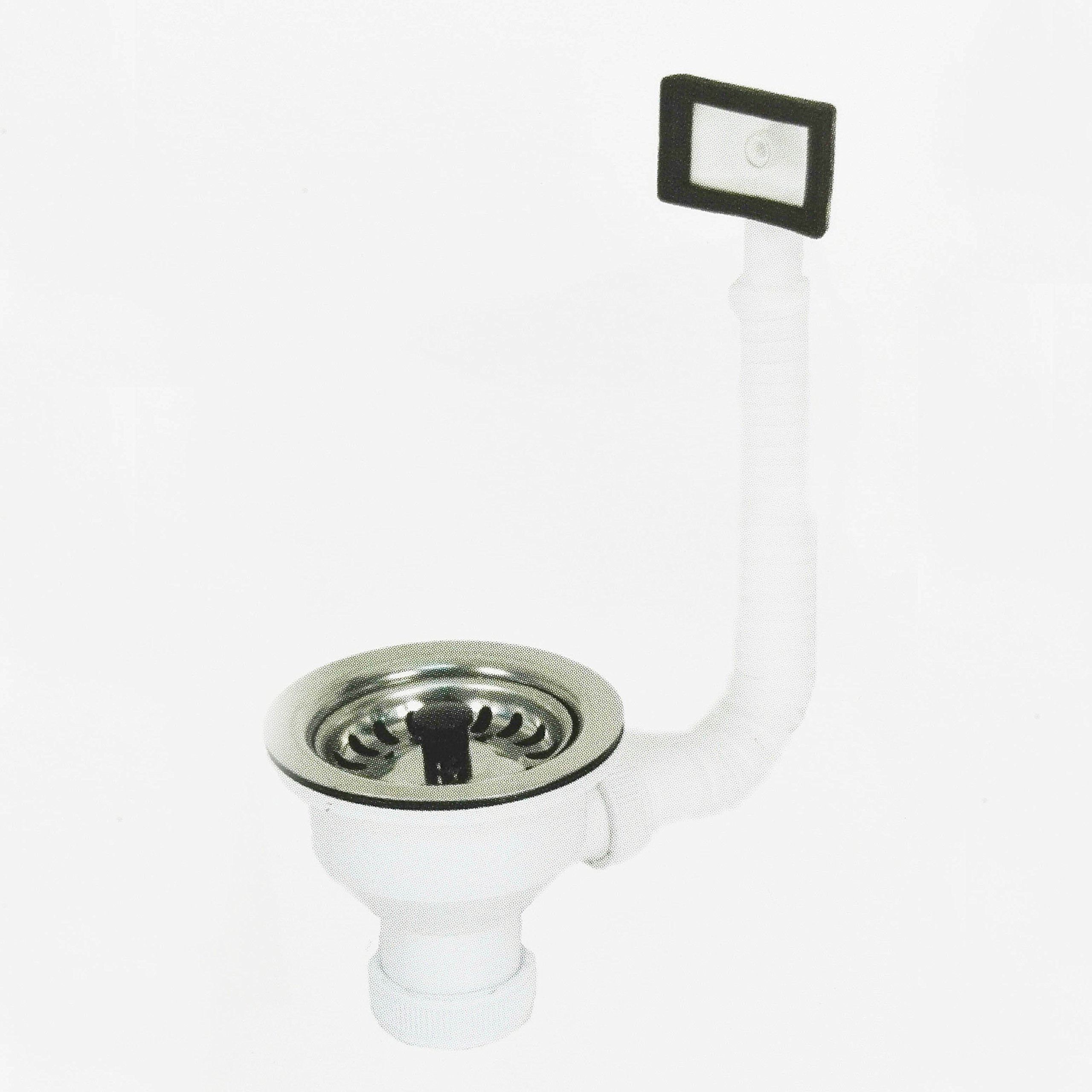 MONTSERRAT BO-41505 Sink Valve with Overflow and Grid