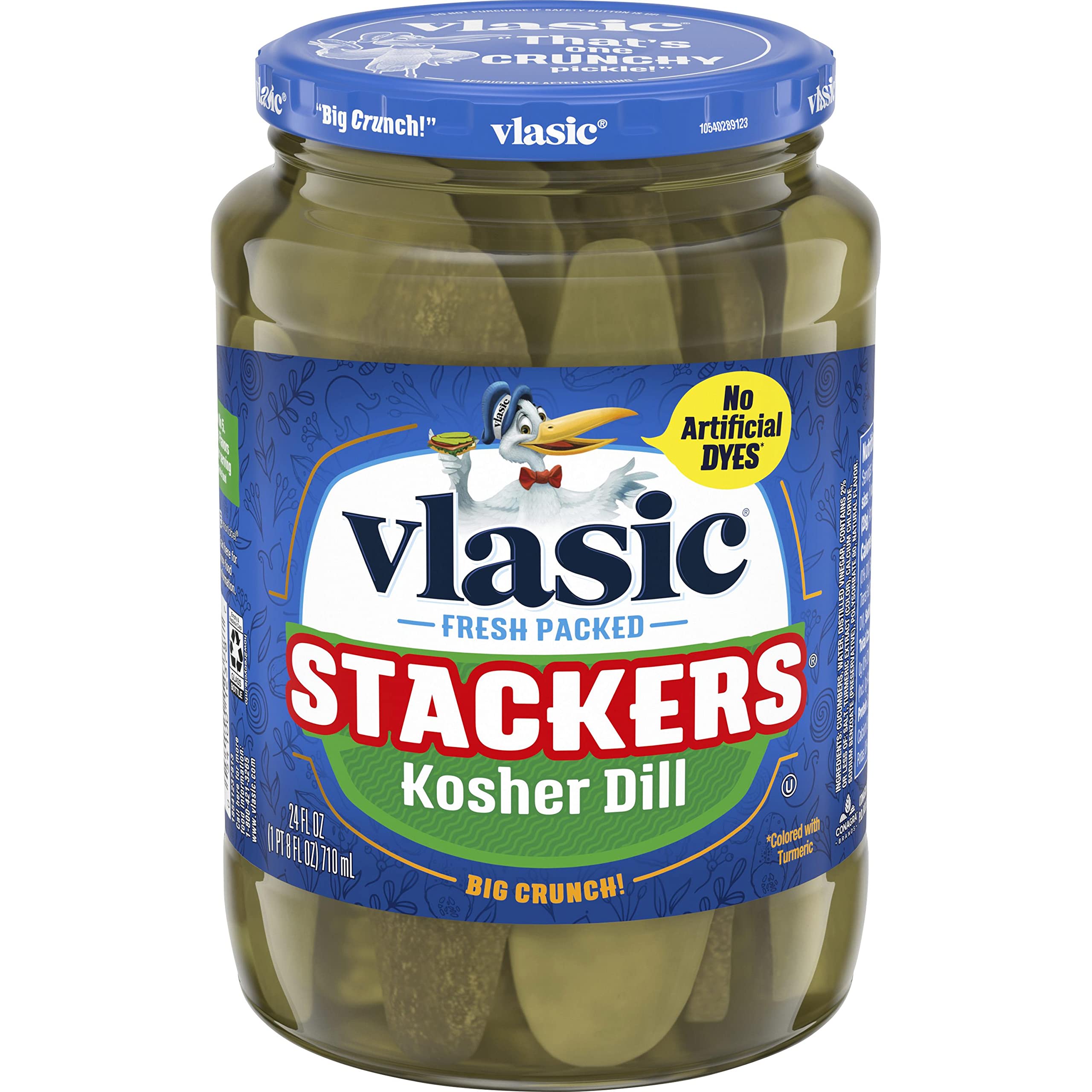 Vlasic Stackers Kosher Dill Pickles, Keto