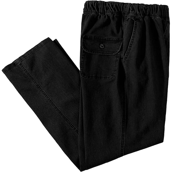 Prison Blues Men's Work Jeans (7 Pocket) Without Suspender Buttons - Rinsed Black 31 X 34 At Men's Clothing Store