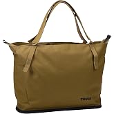 Thule Aion Tote Bag &ndash; Recycled Waxed Canvas, 16" Laptop Sleeve, Wet/Dry Pocket, Bottle Holder, Detachable Sling