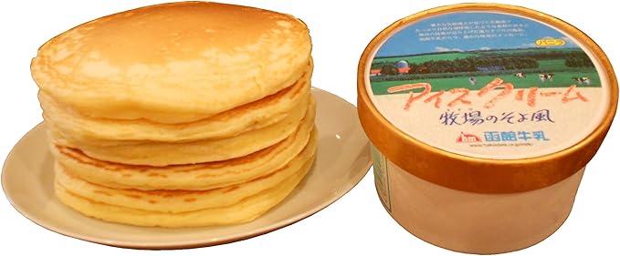 Amazon えるじろう パンケーキ6 函館牛乳 バニラアイス セット Cafeえるじろう アイスクリーム 通販 Amazon えるじろう パンケーキ6 函館牛乳 バニラアイス セット Cafeえるじろう アイスクリーム 通販