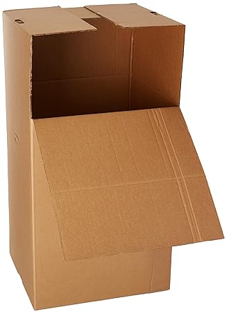 Ecobox 24 X 21 X 46 Inches Large Wardrobe Box With Hanger Bar