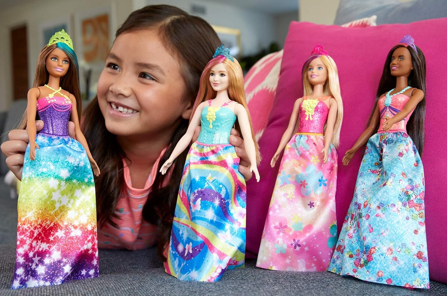 Barbie GJK15 Dreamtopia Princess Doll,Pink,purple, Small - Image 3