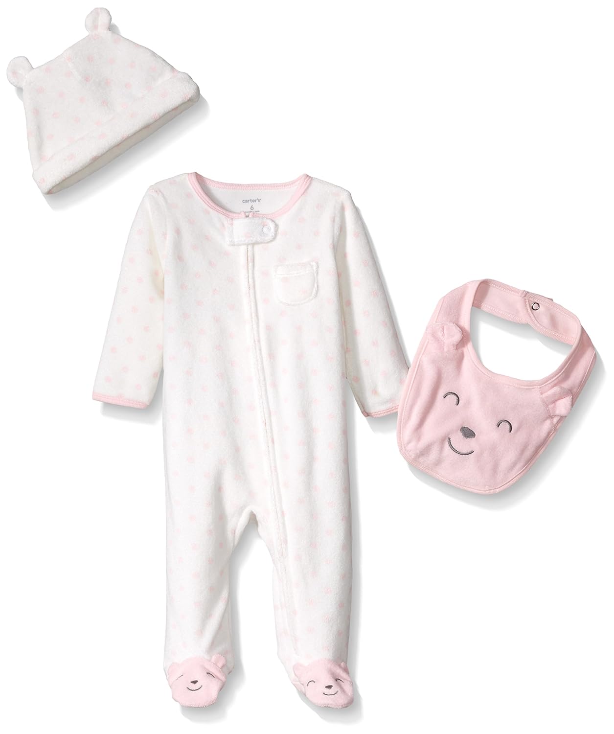 Buy carter's Baby Girls' 3 Pc Sets 126g308 at Amazon.in