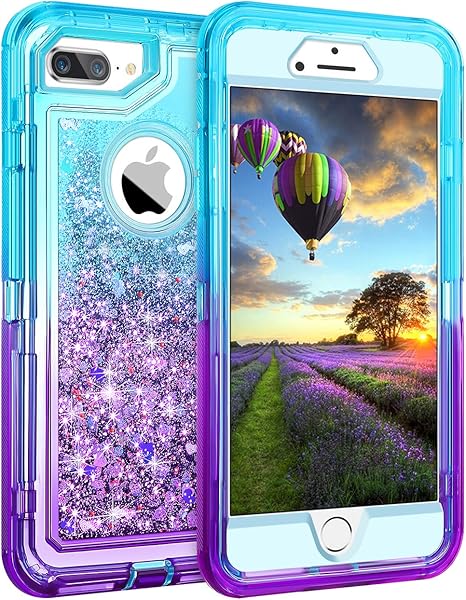 Coolden For Iphone 6s Plus Case Glitter Heavy Duty Case Amazon Co Uk Electronics