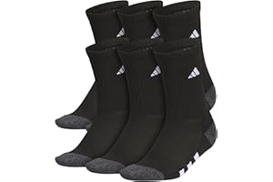 adidas Unisex Kids Athletic Cushioned 6-Pack Crew Socks