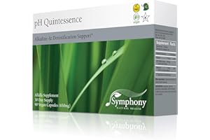SYMPHONY NATURAL HEALTH Natural Health International pH Quintessence - 40:1 Alfalfa Concentrate - 90 Vegan Capsules (30 Day Supply) – Alkaline The Body, Balance pH and Support Detox