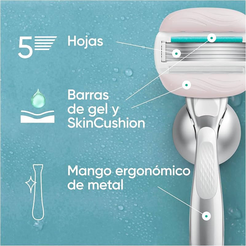 Pro Comfortglide Sensitive Cuchillas de Afeitar, Pack de 10