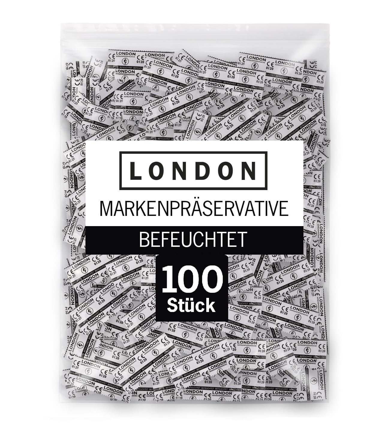 London condoms damp Pack of 100