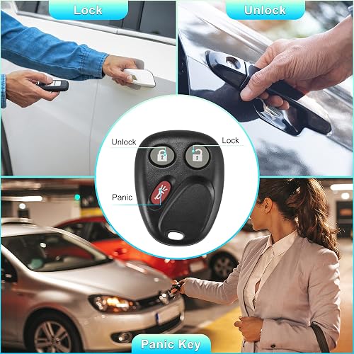MYT3X6898B Remote Replacement Keyless Entry Remote Fob For MYT3X6898B ...