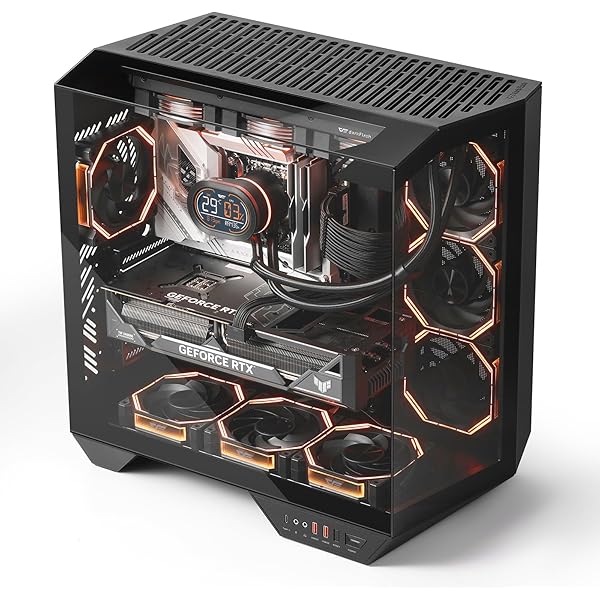 darkFlash DV360S All-in-one Liquid CPU Cooler, 3.2” LCD Screen