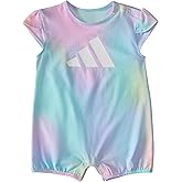 adidas Baby Girls' Printed Shortie Romper