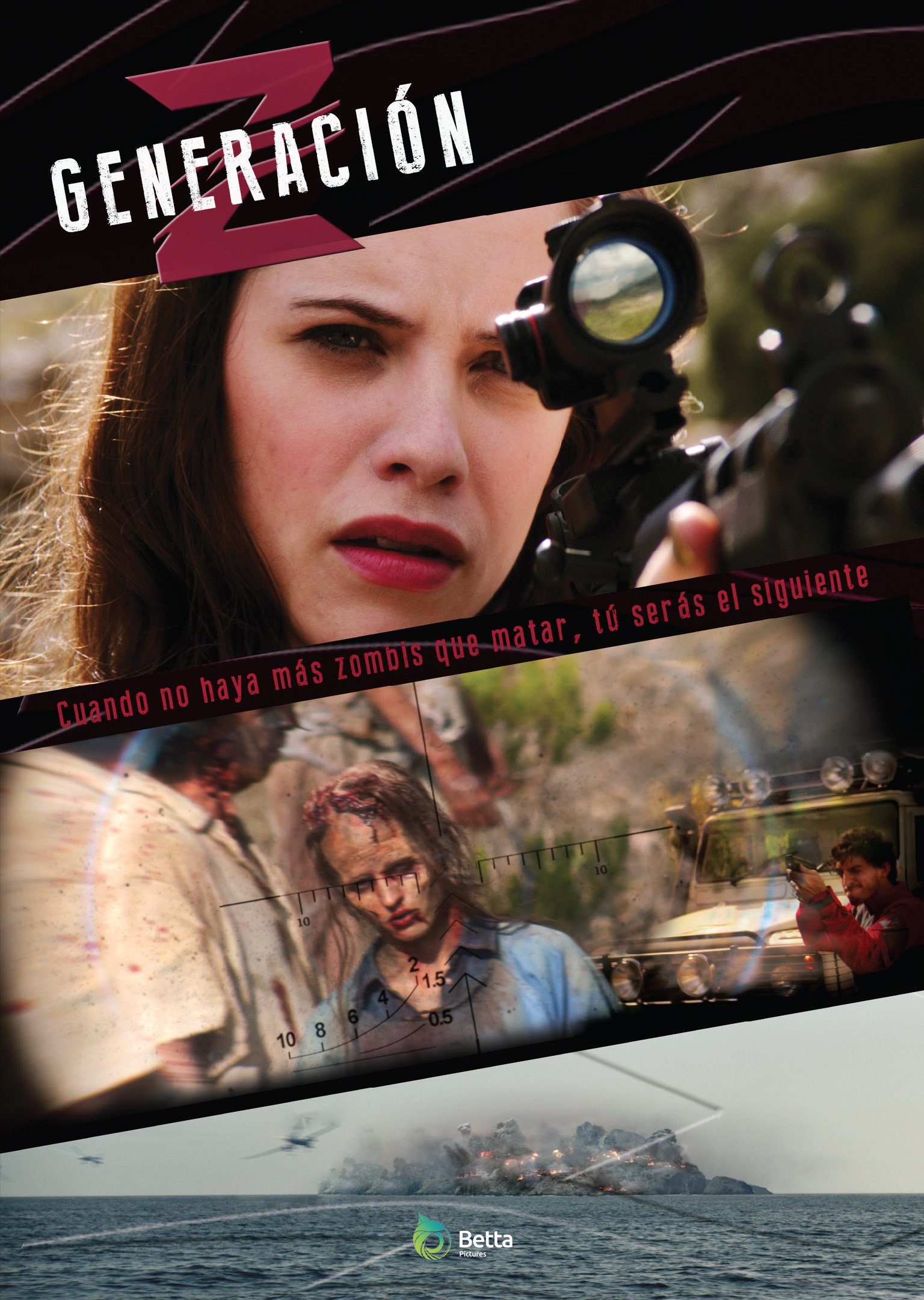 The Rezort, Generation Z 2015 DVD Region 2 Spain Import, Plays in English, Steve Barker, Dougray Scott, Jessica De Gouw, Martin McCann