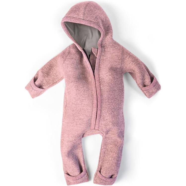 Amazon.com: Ecoable Kids Wool Overall: Hooded Thermal Coverall