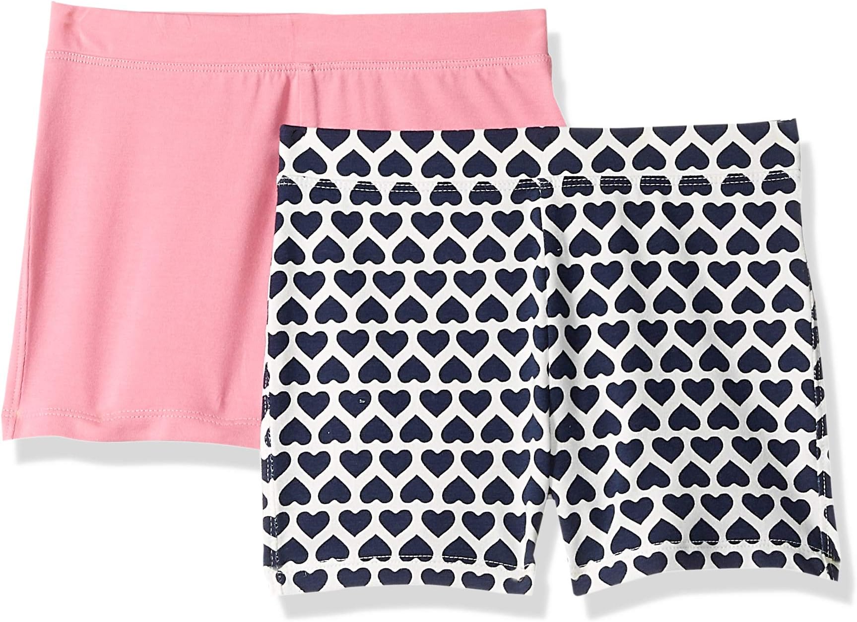 Amazon/ J. Crew Brand- LOOK by crewcuts Girls' 2-Pack Tumble Short
