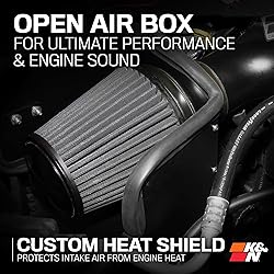 K&N Cold Air Intake System: Dry-Flow Air