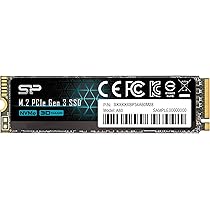 SP M.2 PCle Gen 3×4 1TB SSD NVMe 1.3 Silicon Power 1TB NVMe M.2 PCIe Gen3x4 2280 R/W up to 2,200