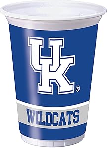 University of Kentucky Plastic Cups, 24 ct