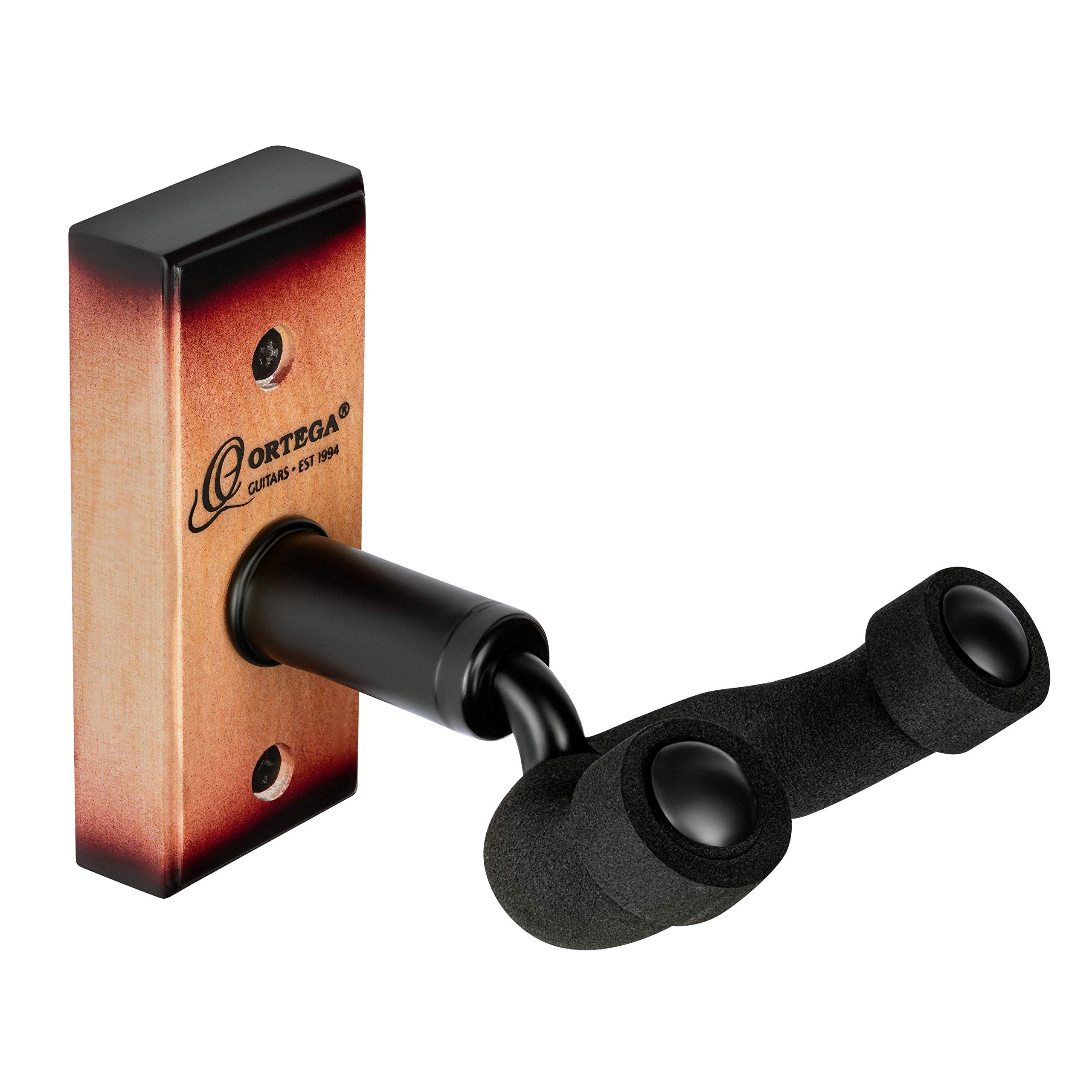 Ortega Guitars Ukulele Hanger Accessories - Wall Mount for Ukulele - Wood, Brown (OUH-1TSB)