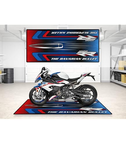 Amazon.com: wibeart Parking Mat for Ninja ZX-6R Series Motorcycle