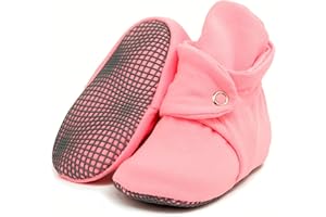 Ella Bonna Baby Booties Organic Cotton Muslin Newborn Baby Slippers Baby Boy Booties, Infant Girl Booties, 6-12 months, 0-6 Months, 12-18 Months, 0-3 Months, 18-24 Months, Toddler Shoes