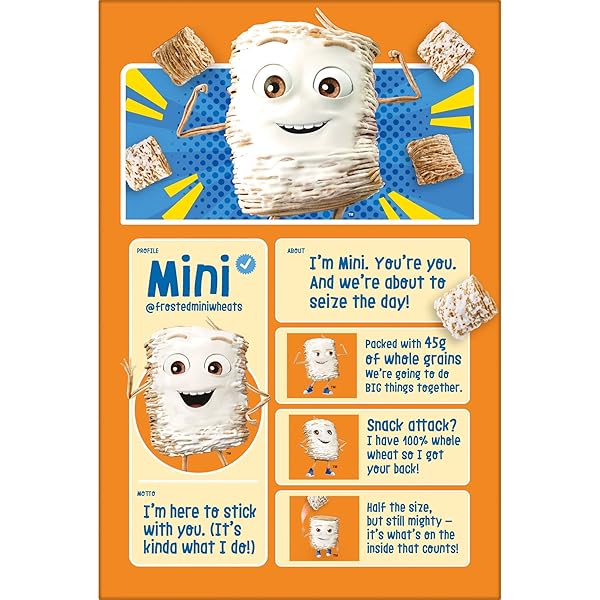 KELLOGG’S LITTLE BITES FROSTED MINI-WHEATS BREAKFAST CEREAL, KIDS CEREAL, FAMILY BREAKFAST, ORIGINAL, 15.9OZ BOX (1 BOX)