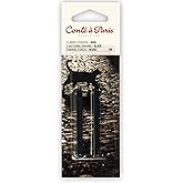 Cont&eacute; &agrave; Paris Sketching Carr&eacute; Crayons, 2 Pack, Black HB (2460 / HB) | Clean Precise Line Quality, Consistent Performance, Excellent For Preliminary Drawings And Fine Details