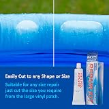 Blu Line Inflatable Spa Repair Kit Vinyl Adhesive Patch Set 2 fl oz view 7