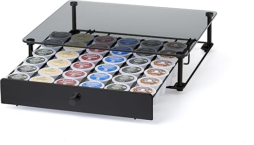 Amazon Com Nifty 6471 K Cup Storage Drawer Black Kitchen Dining