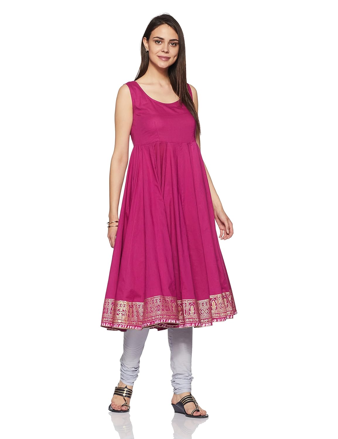 biba women's straight salwar suit