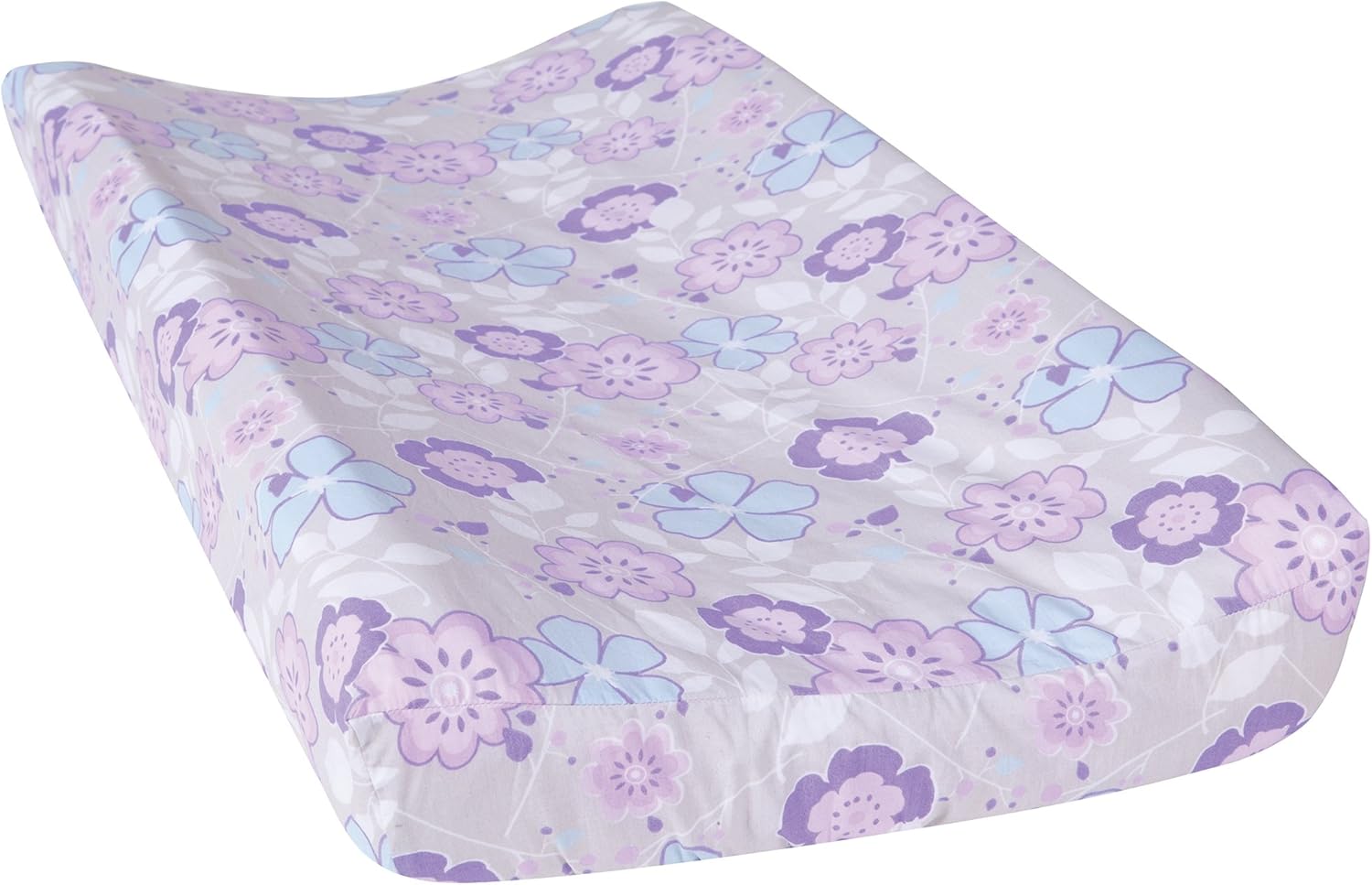 purple changing pad cover