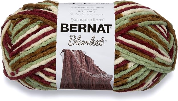 Bernat Blanket Yarn 10 5 Oz Plum Fields 1 Ball