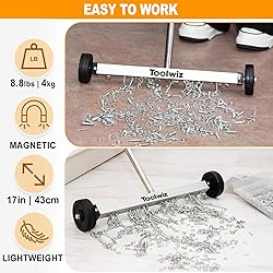 Toolwiz Magnetic Pick Up Sweeper 17-inch Heavy Duty