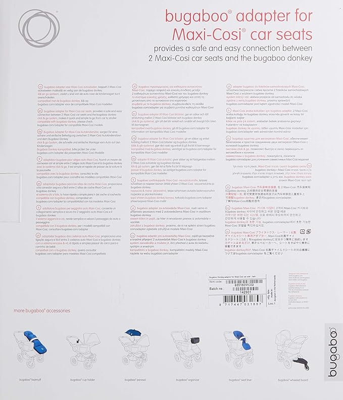 maxi cosi donkey adapter