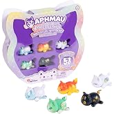 Aphmau Elemental MeeMeow Figures Multi-Pack &ndash; Metallic Edition, YouTube Minecraft Gaming Channel, 5 Exclusive Metallic Elemental Figures, Official Aphmau Merch